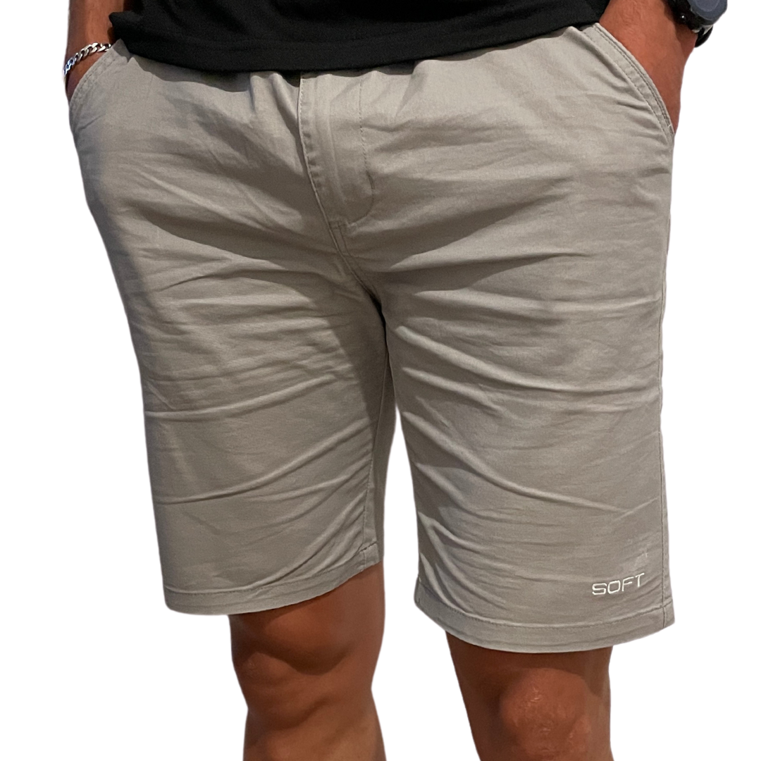 Short Chino Homme - Couleur Taupe